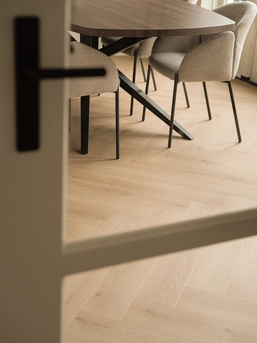Floer Walvisgraat Click PVC - Bryde Bruin - Afbeelding 9