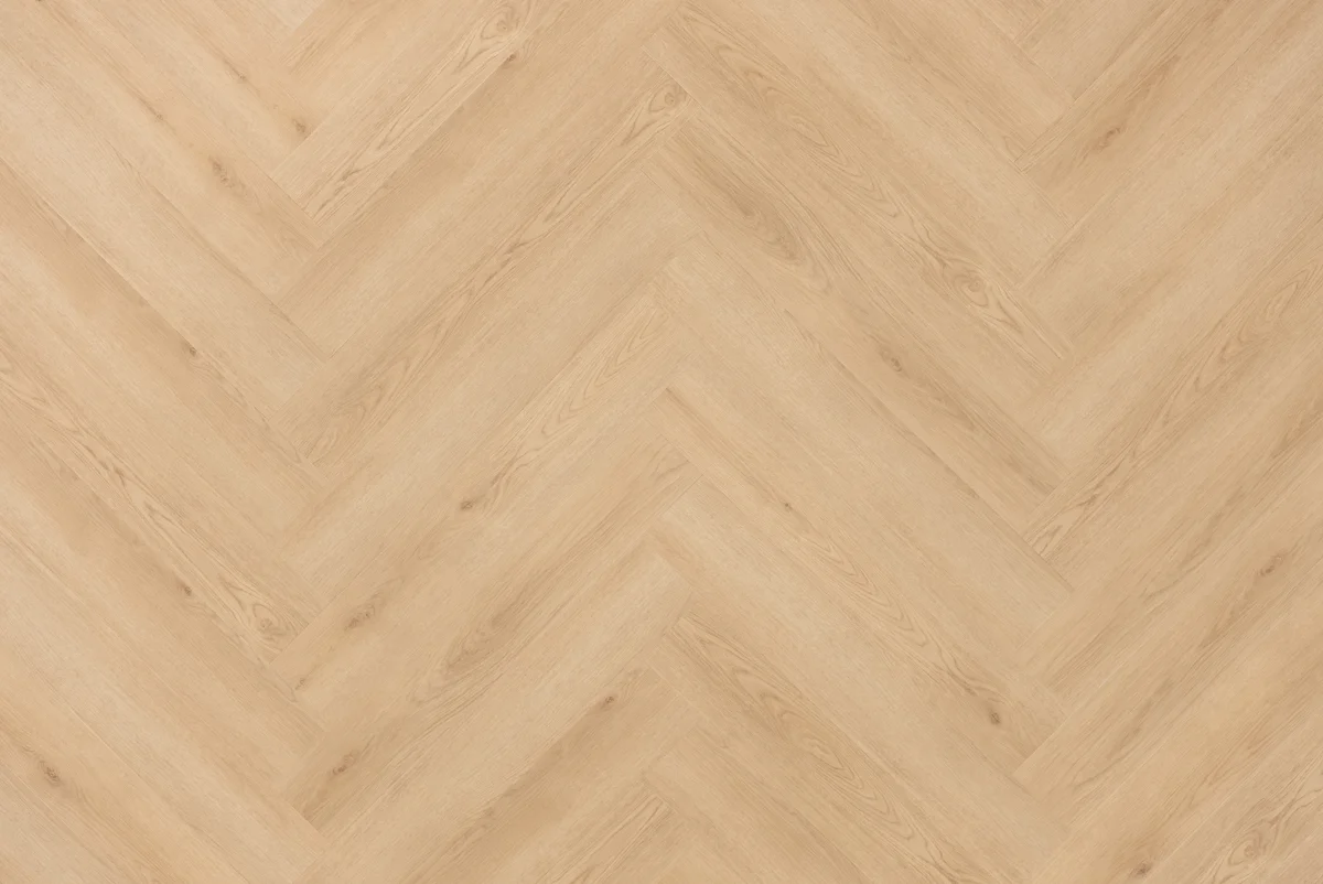 Floer Walvisgraat PVC - Bryde Bruin