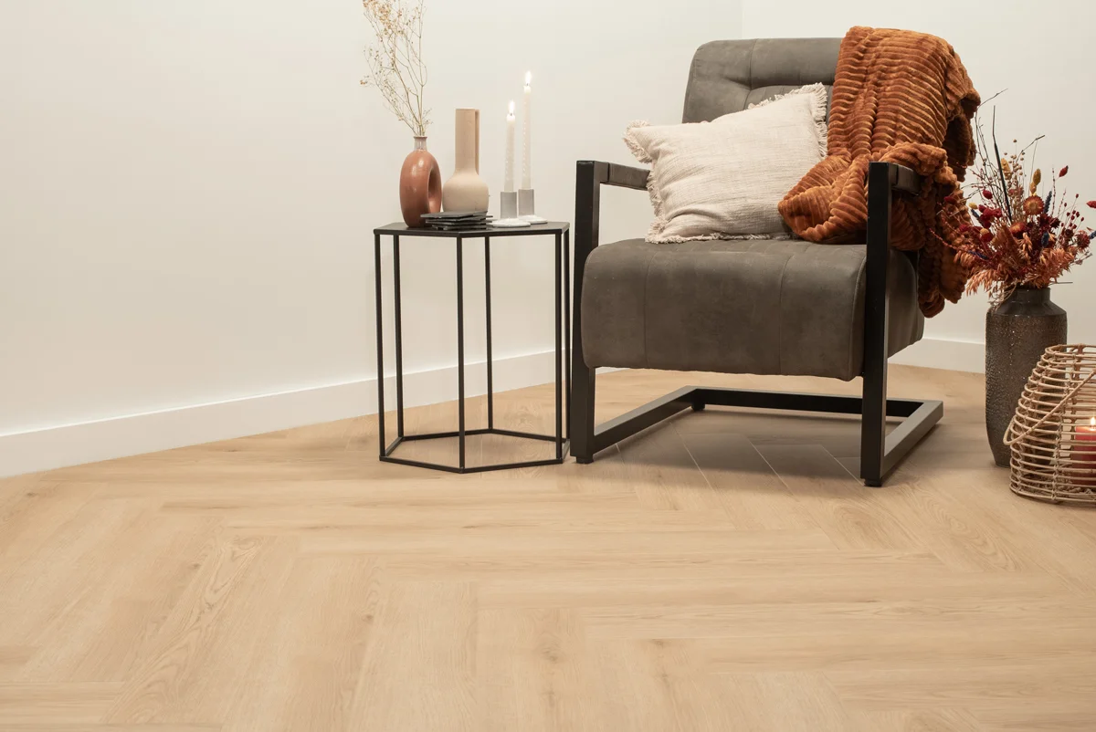 Floer Walvisgraat PVC - Bryde Bruin - Afbeelding 25