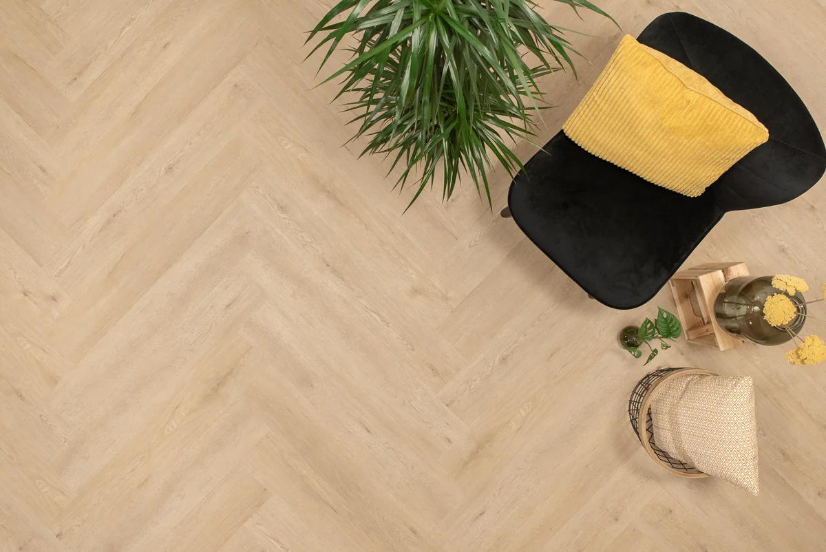 Floer Walvisgraat PVC - Gaia Grijsbeige - Afbeelding 28