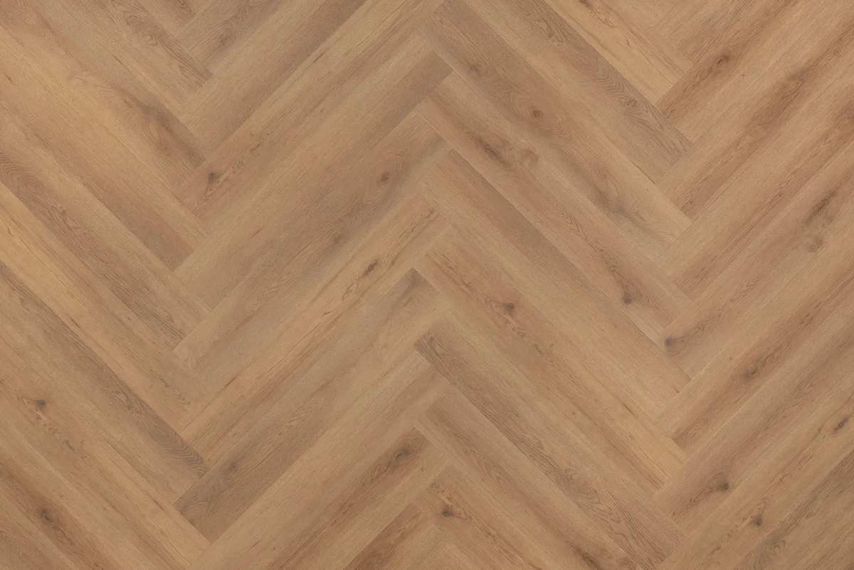 Floer Walvisgraat PVC - Narwal Nootbruin